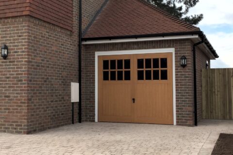 Timber Garage Doors in Uckfield