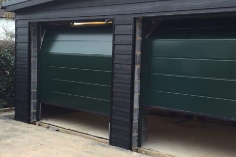 How do automatic garage doors work